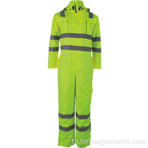 Hi Vis Bib Workallalls สำหรับผู้ชายโดยรวม